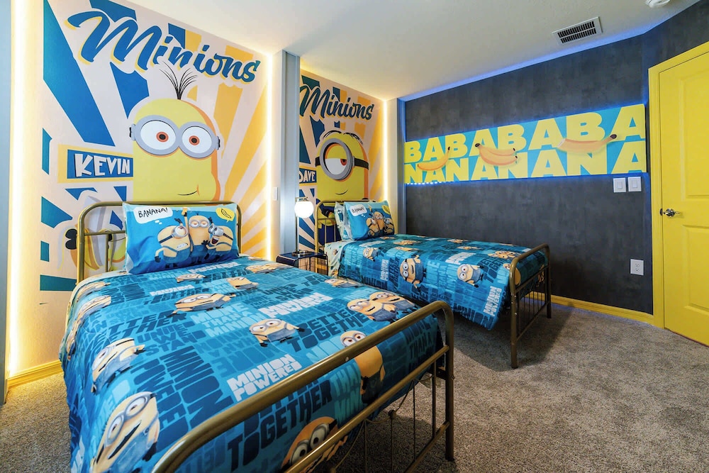 Funtastic Themed 5BR Home, Pool & Game Room