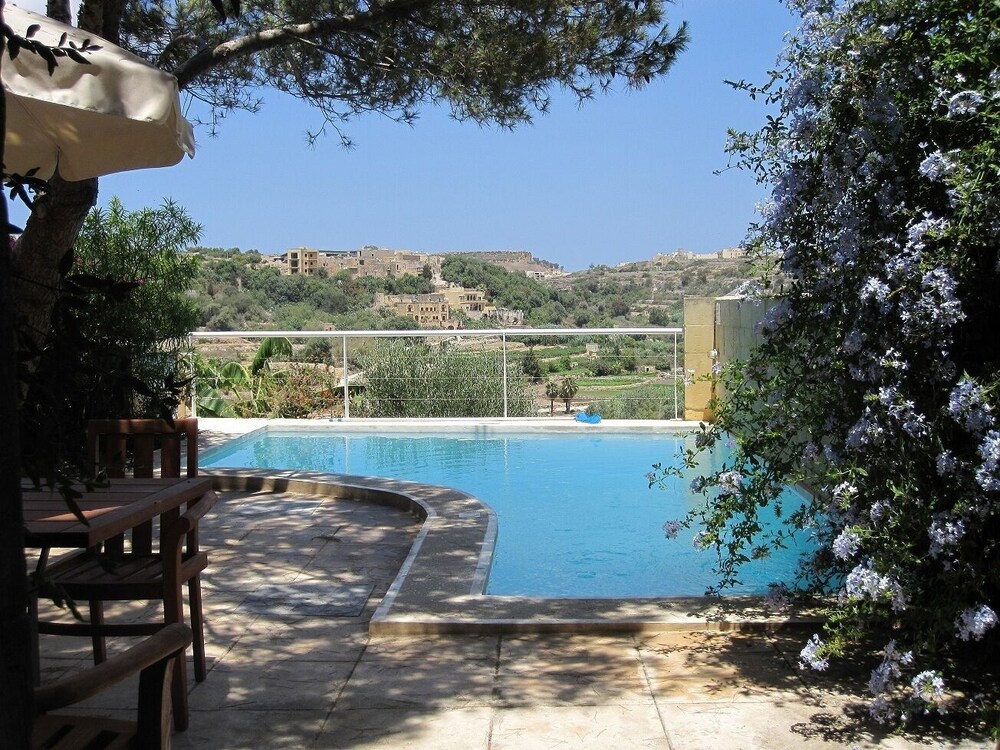 Farmhouse With Pool and Valley Views