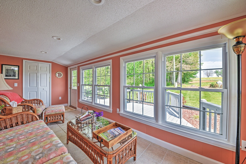 Dobson Farmhouse w/ Wraparound Porch & Fire Pit!