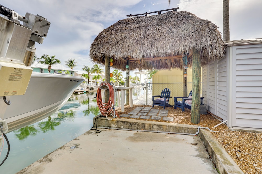 Fish & Boat On-site! Waterfront Florida Keys Home