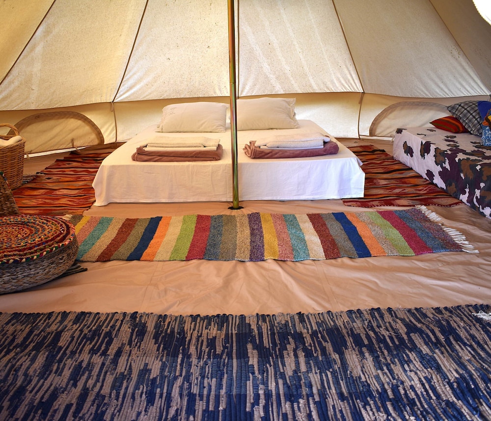 Private Eco Tent in Skiaxtro Cocoon Retreat