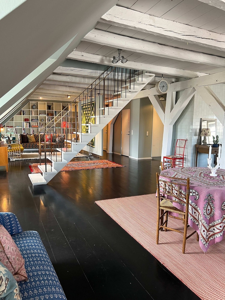 The Apartment Upstairs Canal Penthouse in Copenhagen