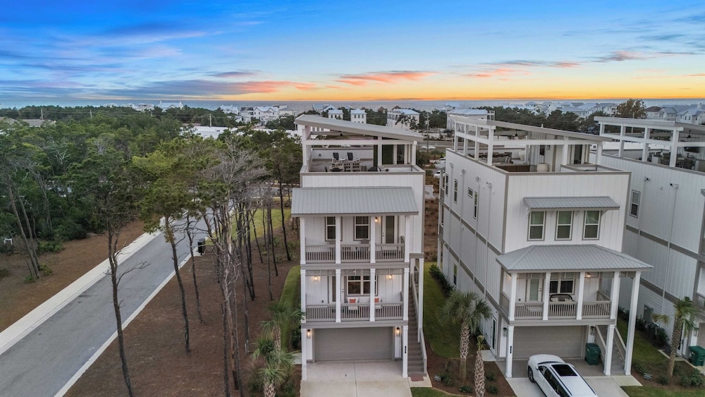 Rooftop Deck w/ Ocean View, Pool, Walk to Beach! Coastal Canopy by Avantstay