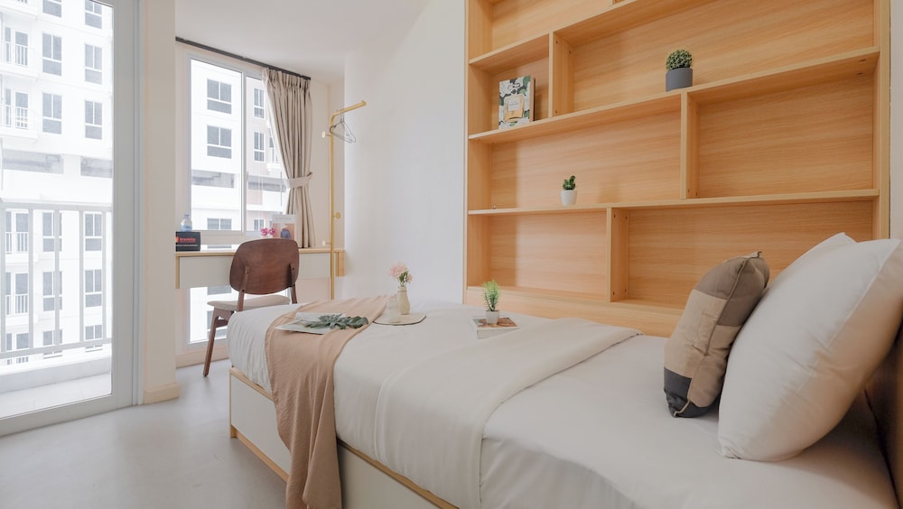Restful And Minimalist Studio Room Tokyo Riverside Pik 2 Apartment