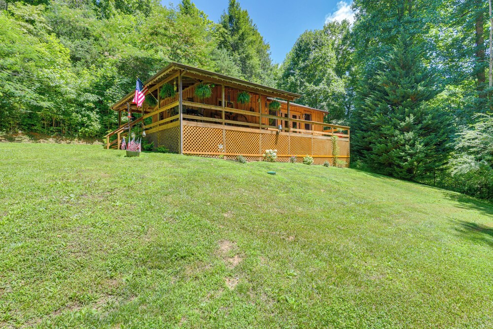 Secluded Cosby Cabin w/ Wraparound Deck view 4