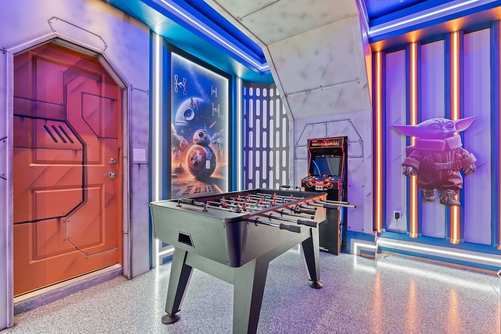 Epic Family Villa Pool Theater Themed Bedrooms