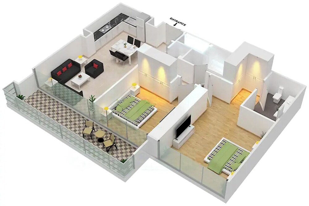 LUX The Creek Palace Residence Suite