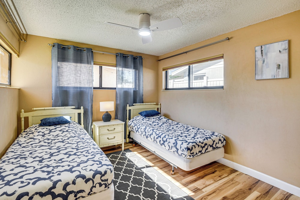 Steps to Sand! Ormond Beach Escape w/ Patio & BBQ