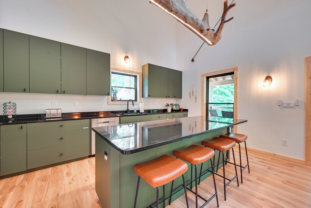 Lake & Boat Launch Access: Modern Monticello Home