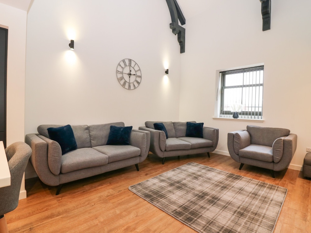 The Reception Room at The Institute Executive Apartments