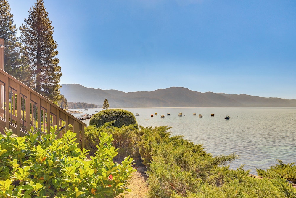 Lake Tahoe Gem w/ Furnished Deck & Water Views!