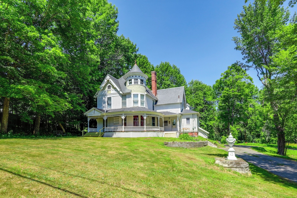 2-acre Property: Victorian Home in Brownville!