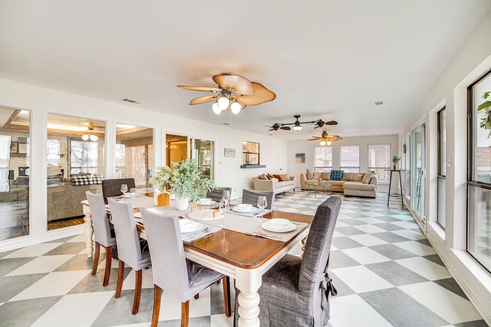 Home on Lake Fork: Patio, Grill & Fire Pit!