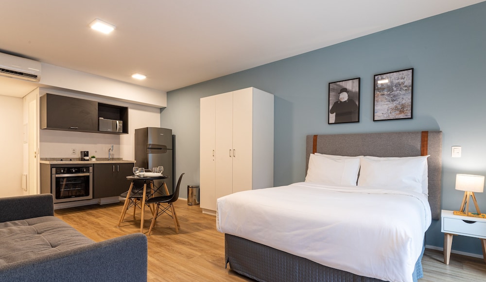 Setin Downtown Genebra by Viva - Apartamentos completos na Bela Vista com piscina