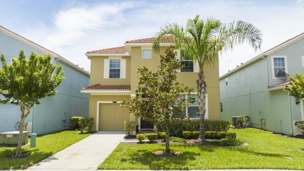 Family Pool Home Near Disney!! Modern Decor, Bbq ,resort W/ Tons Of Amenities! 6 Bedroom Home