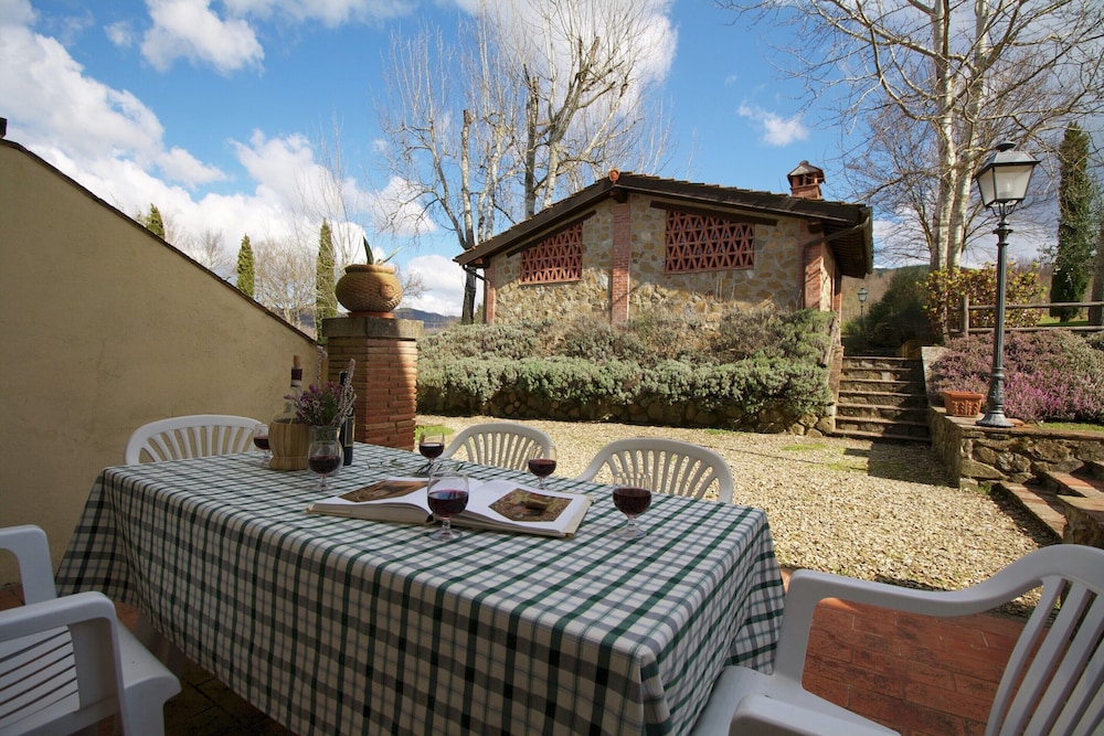 Farmhouse in Poppi With Pool & Gardens