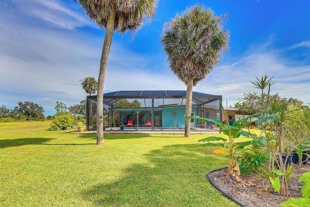 Heated Pool + Spacious Yard: Port Charlotte Escape