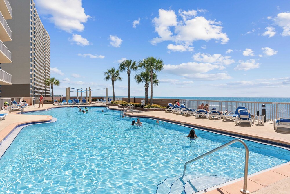 Oceanfront Condo w/ Pool + Pier Park Access Front Beach Retreat by Avantstay