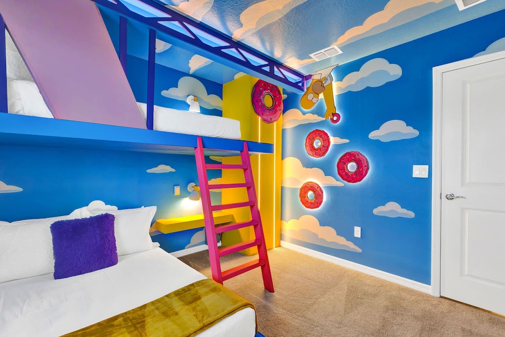 Upstay Theme Rooms and Arcade Games Plus Private Pool