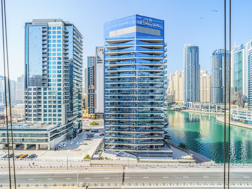 Sweeping Marina View Studio Near the Metro Station