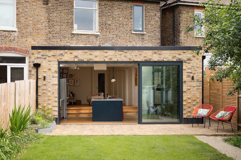 outdoor bbq area