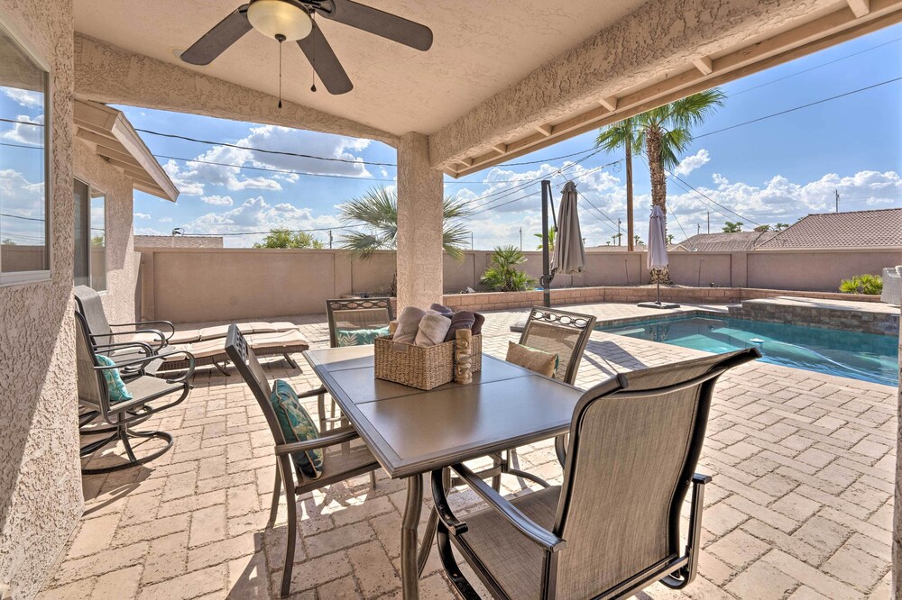 Temp-controlled Pool: Lake Havasu Escape, Mtn View