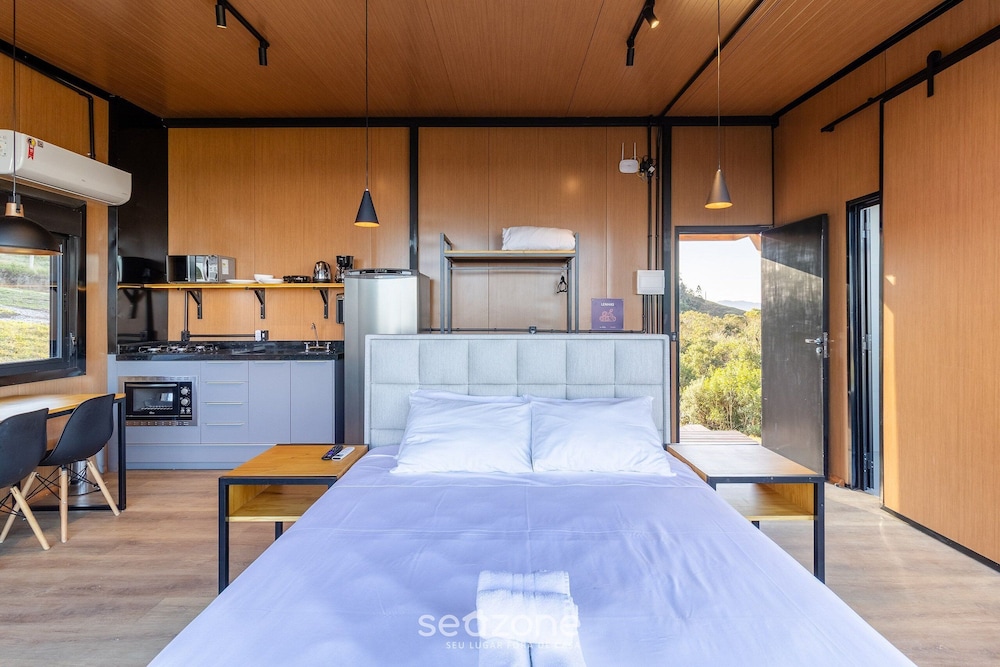 Cabana jacuzzi e vista montanhas VST031
