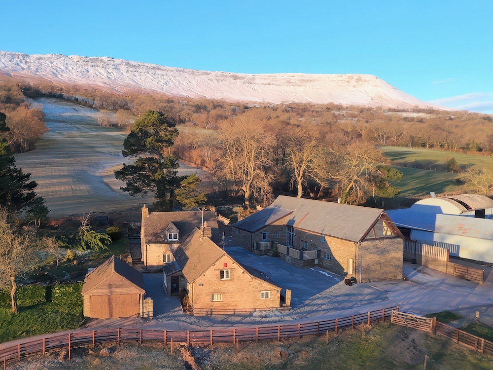 White Haywood Barn