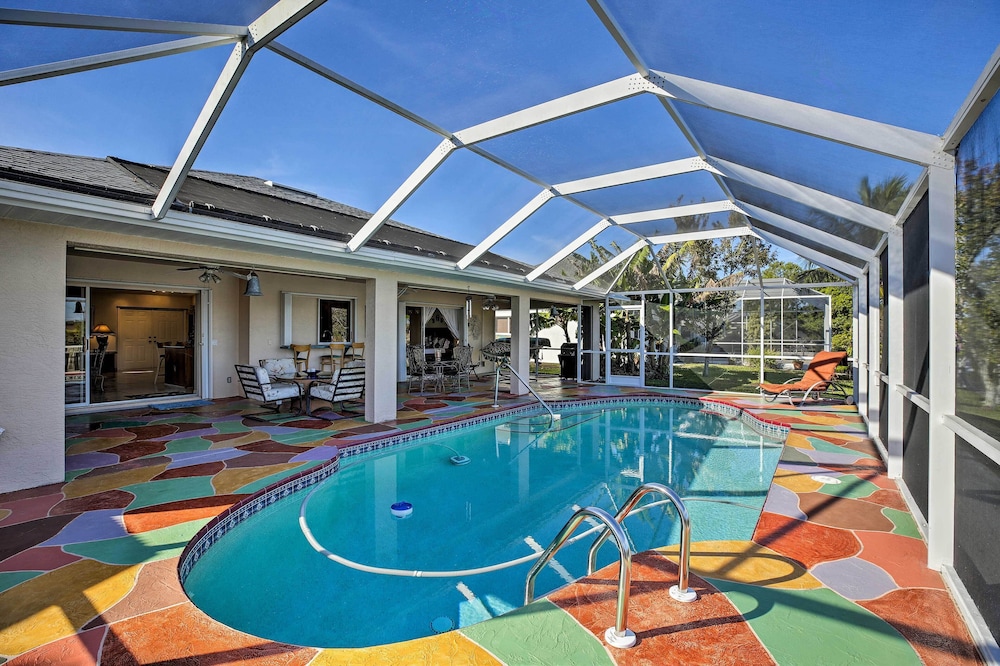 Punta Gorda Vacations - Luxury Cape Coral Home w/ Pool  Canal Views - Property Image 1