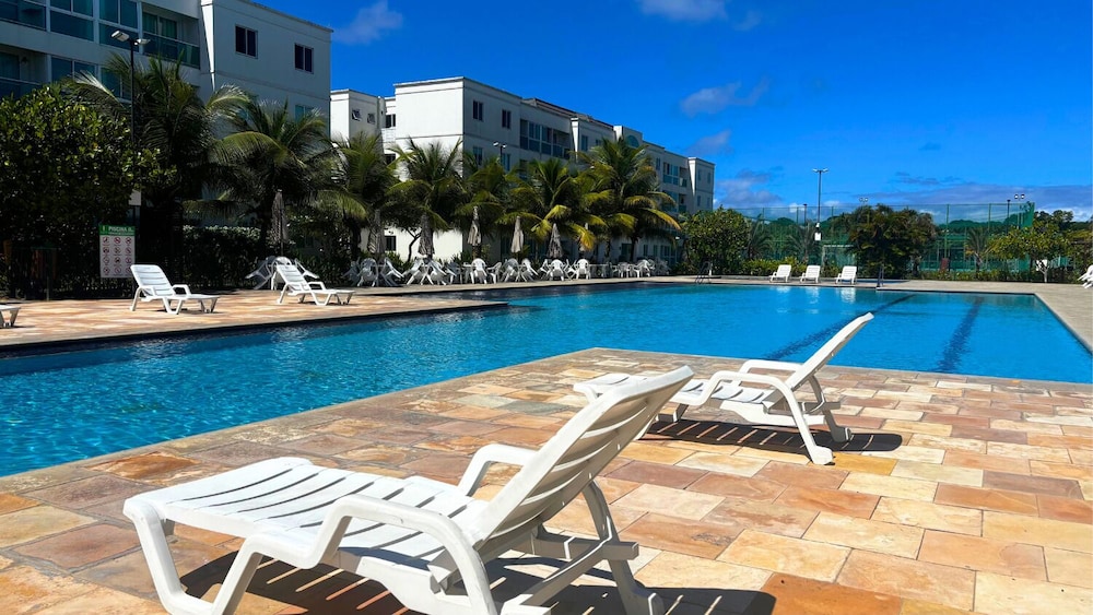 Flat Família no Palm Village Acqua