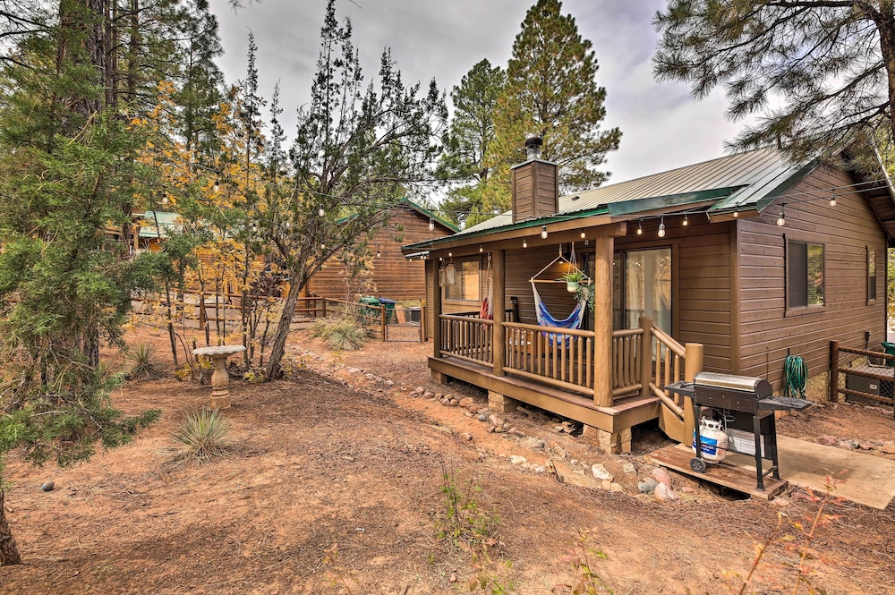 Pet-friendly Show Low Cabin w/ Trail Access!
