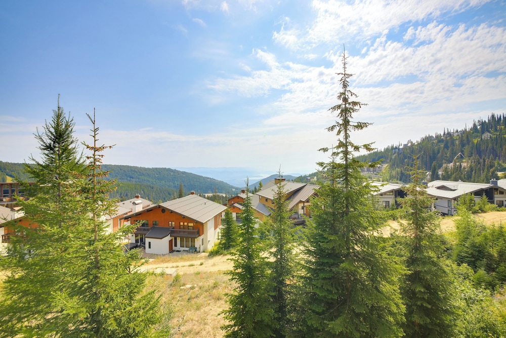 Walk to Schweitzer Village: Mountain-view Home