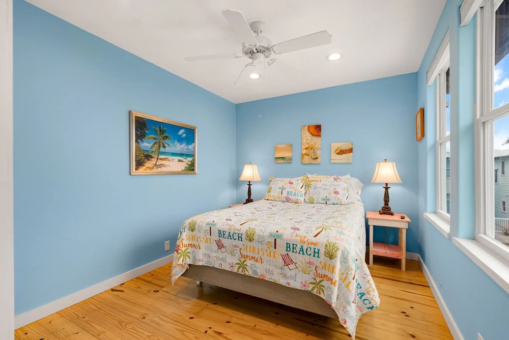 Colorful Coastal Cottages