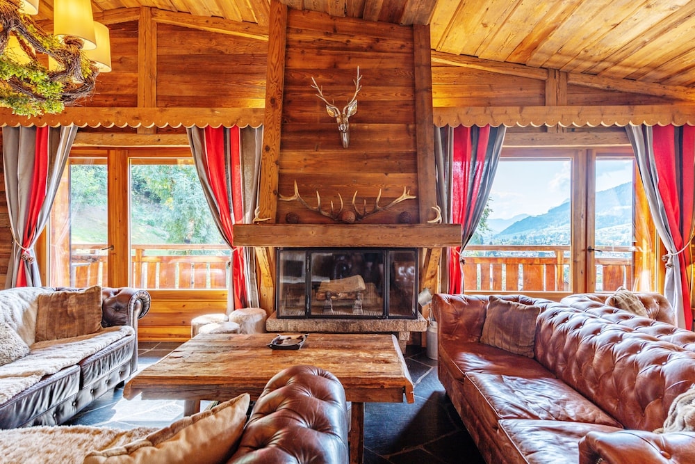 Luxueux Chalet Baron Meg ve vue Jaccuzi Pour 12