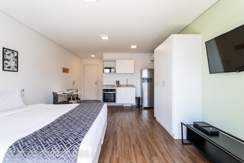 Setin Downtown Genebra by Viva - Apartamentos completos na Bela Vista com piscina