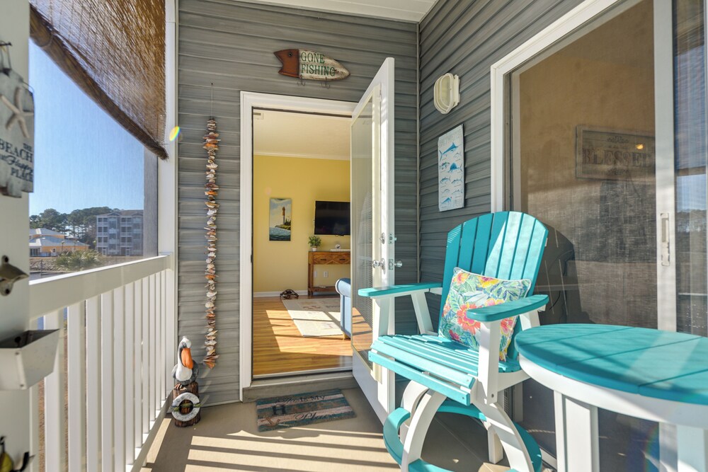 Intracoastal Waterway View: Little River Retreat!