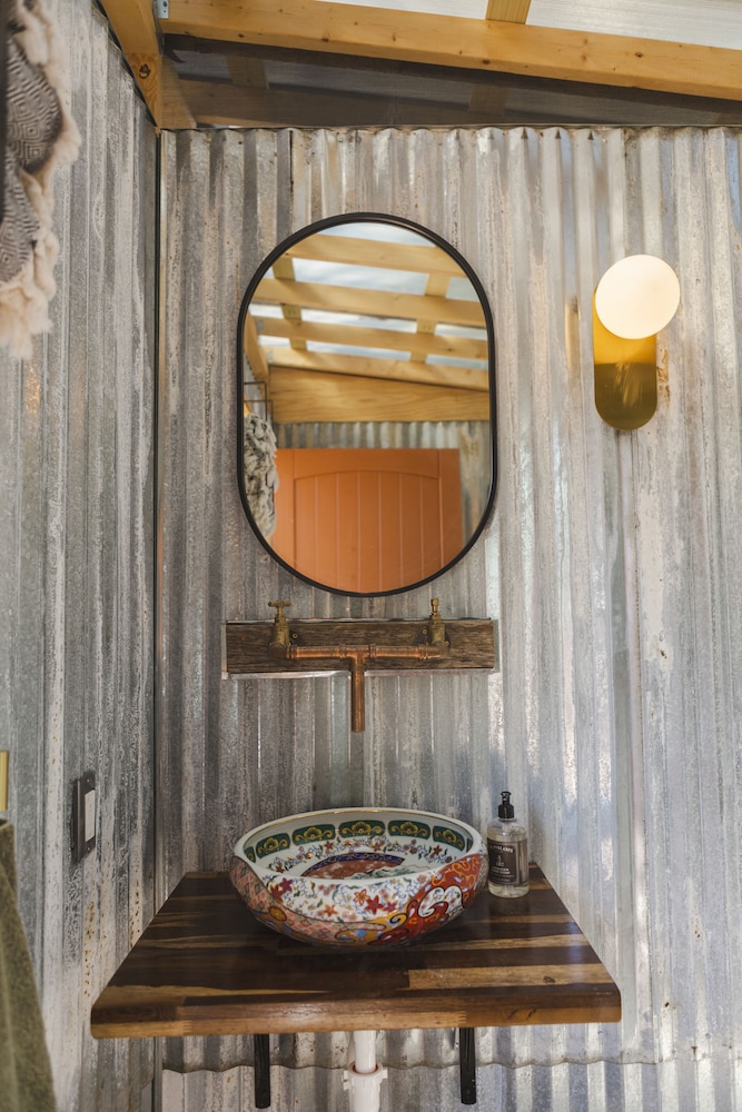 The Macaw Yurt at Camposanto ATX Glamping on Lake Travis