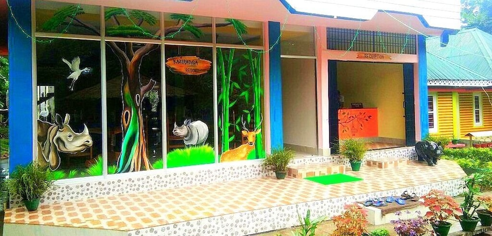 Kaziranga Resort view 2