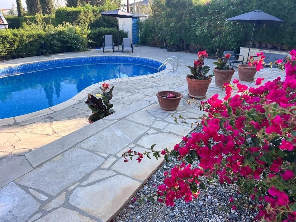 Charming Erimi Villa With Private Pool and Garden View