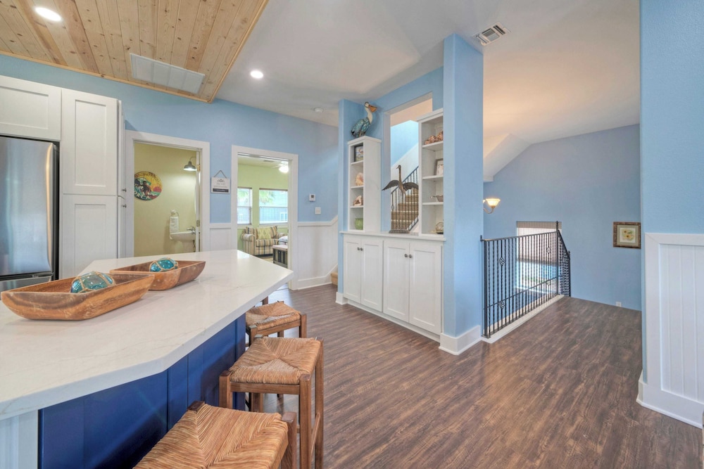 Luxe Coastal Stay w/ Private Pool, Walk to Beach Leave of Absence by Avantstay