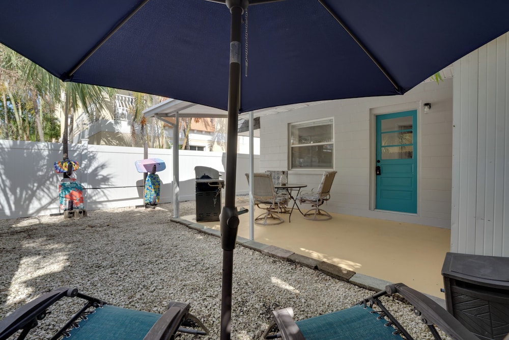 Steps to Gulf: Updated Duplex in Redington Shores!