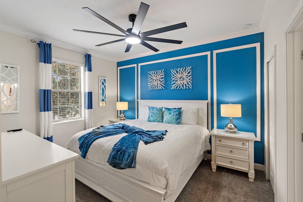 Championsgate Resort Vacation Pool & Spa Home With Resort Clubhouse Amenity Access 8 Bedroom Home