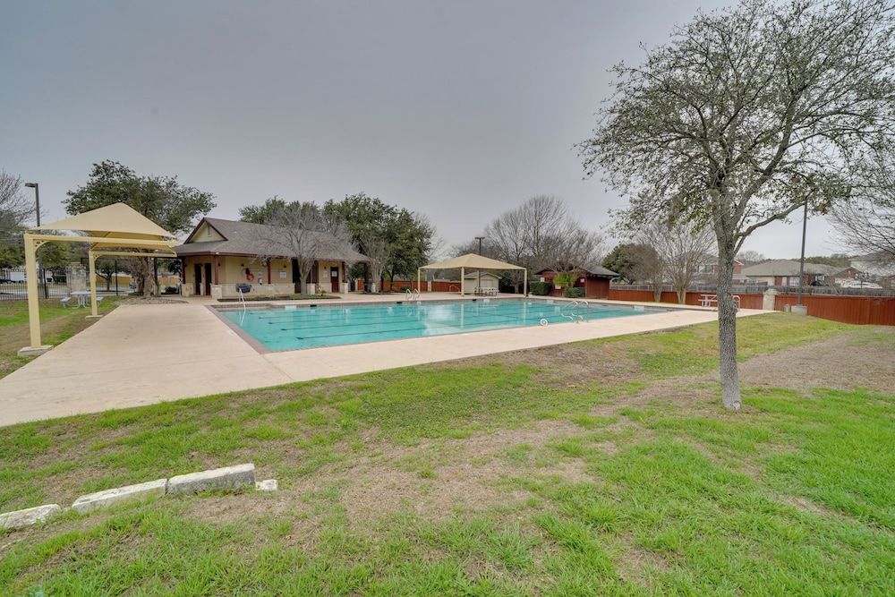 Pool Access & Fenced Yard: San Antonio Family Home