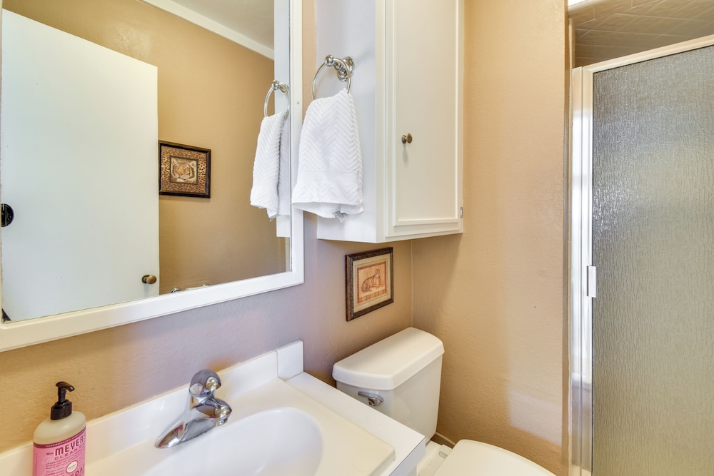 8 Mi to Dtwn: Spacious Home w/ Fire Pit in Fresno!