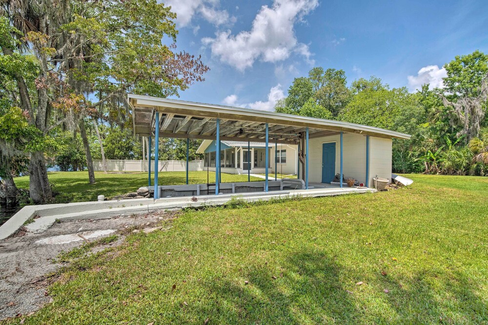 Dock + Lanai: Riverview Homosassa Escape! view 3