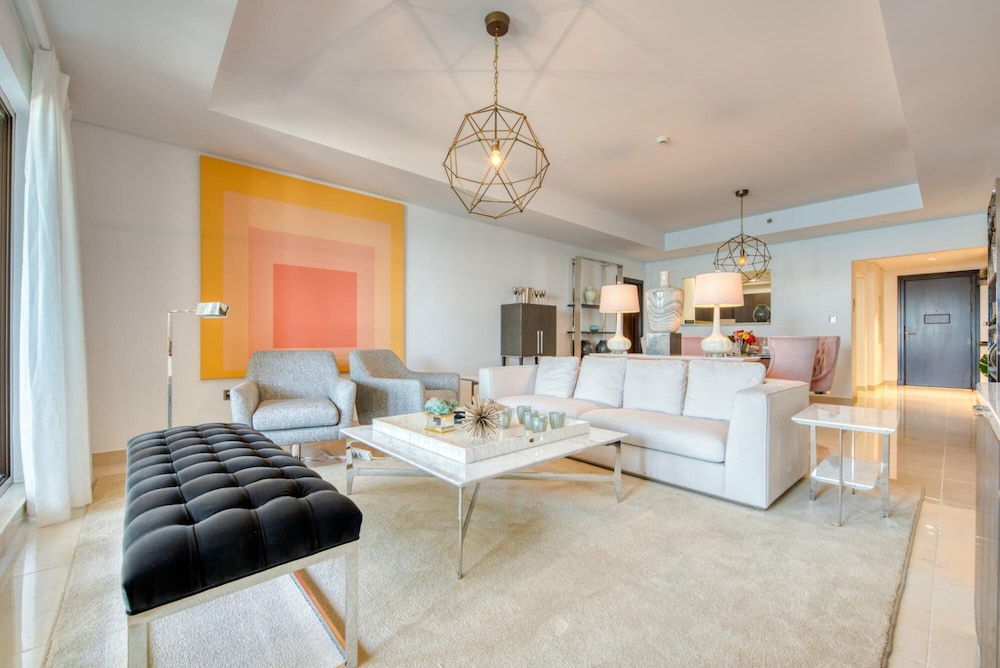 Luxury Palm Apartment With Beach Sea View