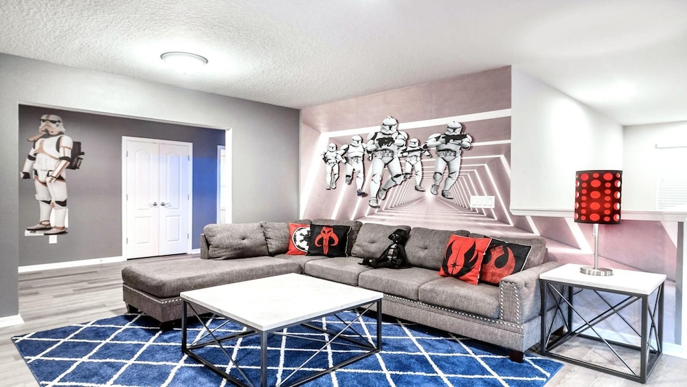 Modern 9BR Family Villa Close 2 Disney w Pool SPA view 5