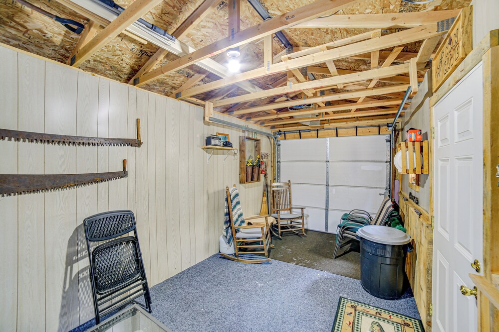 Ice Fish & Snowmobile: Riverfront Manistique Cabin