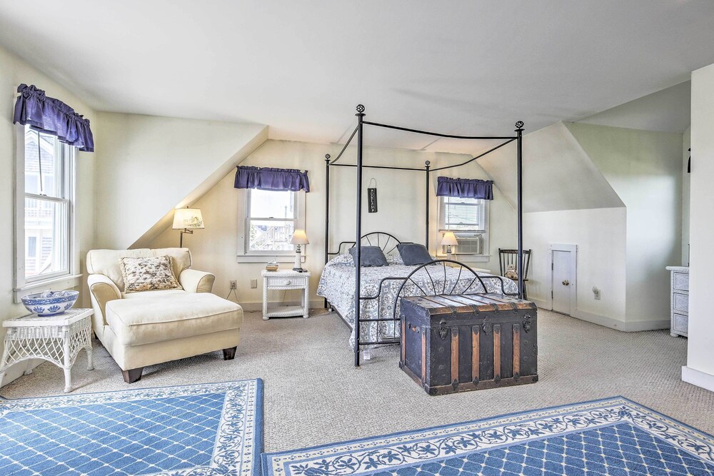 Fireplace + Sunroom! Oceanfront Cape Cod Cottage