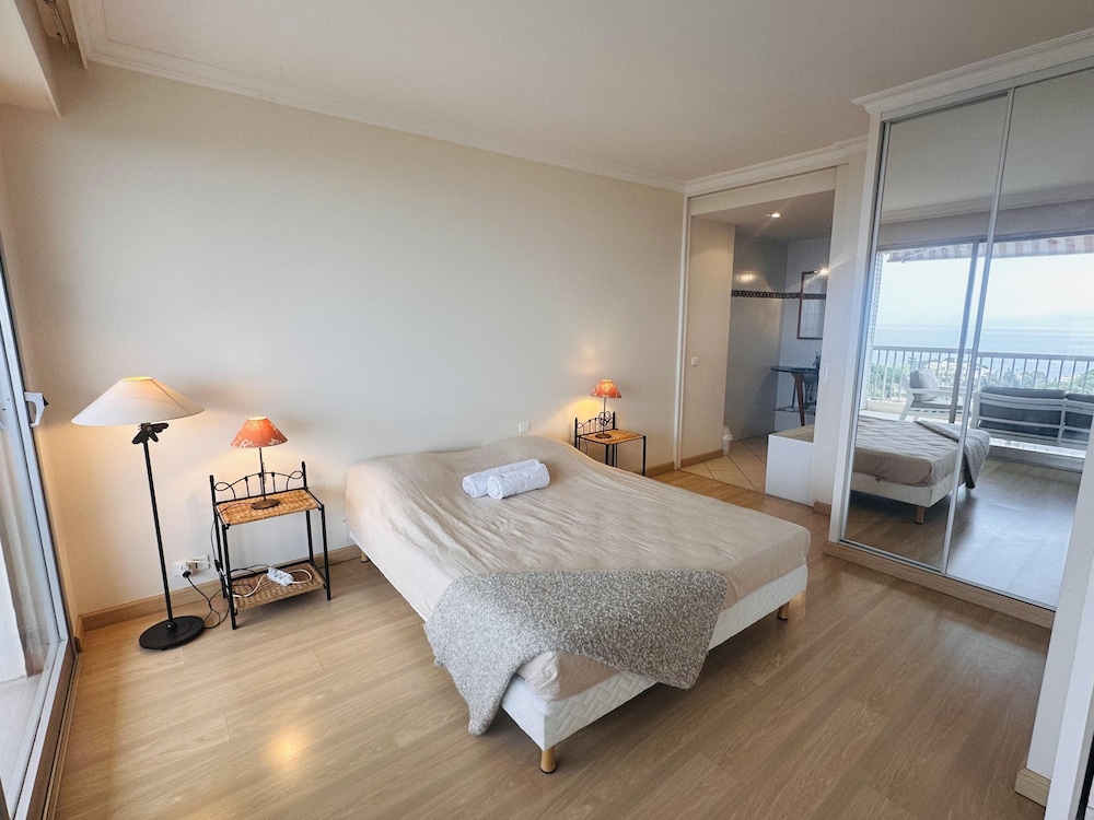 Large Light and Modern 2 Bedroomed Apartment in Cannes With Sea Views Pool and Lovely Terrace - 1503